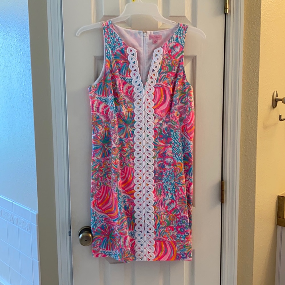 Lilly Pulitzer pink dress. Size 8.